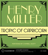 tropic of capricorn first edition