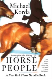 Horse people : scenes from the riding life ; illustrations by the author cover image