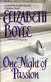 One night of passion cover image