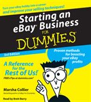 Starting an eBay business for dummies cover image