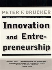 Innovation and entrepreneurship cover image