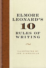 Elmore leonard's 10 rules of writing cover image
