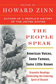 The People Speak : a Performance Piece cover image