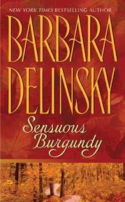 Sensuous burgundy cover image