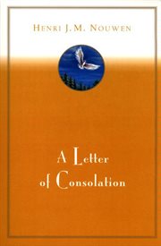 A letter of consolation cover image