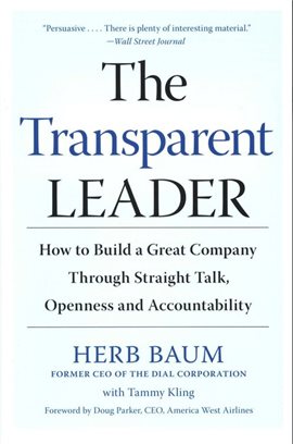 Cover image for The Transparent Leader