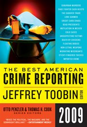 The best American crime reporting 2009 cover image