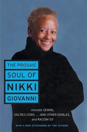 The prosaic soul of nikki giovanni cover image