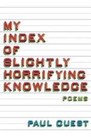 My index of slightly horrifying knowledge cover image