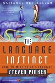 The language instinct : how the mind creates language cover image