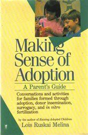 Making sense of adoption : a parent's guide cover image