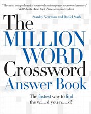 The million word crossword answer book cover image