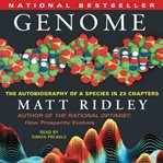 Genome : the autobiography of a species in 23 chapters cover image