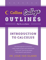 Introduction to calculus cover image