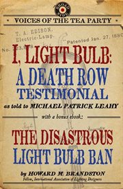 I, light bulb : a death row testimonial cover image