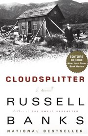 Cloudsplitter : a novel cover image