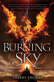 The burning sky cover image
