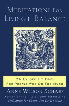 Cover image for Meditations for Living In Balance