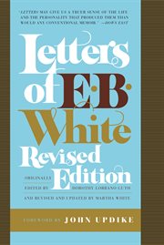 Letters of E.B. White cover image