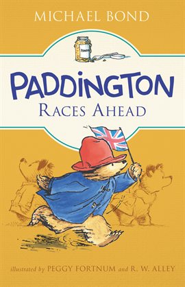 Cover image for Paddington Races Ahead