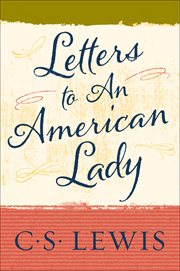 Letters to an American Lady cover image