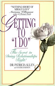 Getting to 'i do' cover image