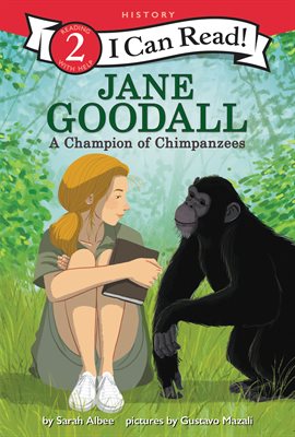 Cover image for Jane Goodall: A Champion of Chimpanzees