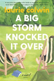 A big storm knocked it over : a novel cover image