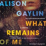 What remains of me : a novel cover image