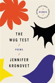 The wug test : poems cover image