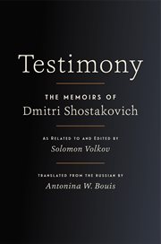 Testimony cover image