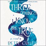 Three things I know are true : a novel cover image