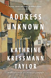 Address unknown : a novel cover image