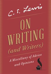 On Writing (and Writers) cover image