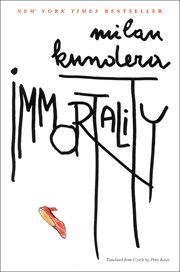 Immortality : A Novel cover image