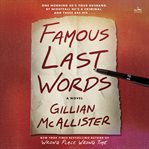 Famous Last Words cover image