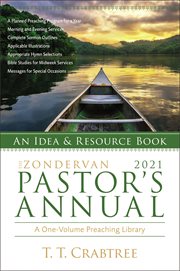 Zondervan 2021 Pastor's Annual : An Idea And Resource Book cover image