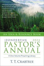 The Zondervan 2024 Pastor's Annual : An Idea and Resource Book cover image