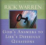 God's answers to life's difficult questions cover image
