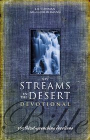 NIV streams in the desert Bible : 365 thirst-quenching devotions cover image