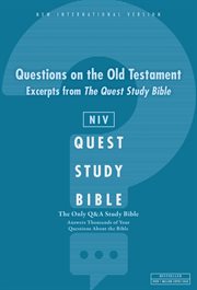 Niv, questions on the old testament: excerpts from the quest study bible cover image