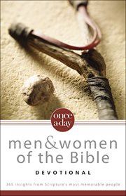 Once-a-day men and women of the Bible devotional cover image