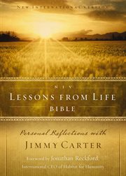 NIV lessons from life Bible : personal reflections with jimmy carter cover image