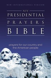 Presidential prayers bible cover image