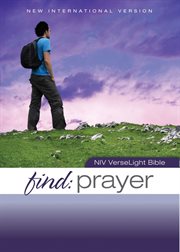 Niv, find prayer. VerseLight Bible: Quickly Find Scripture Passages about Prayer cover image