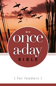 NIV once-a-day Bible for leaders cover image