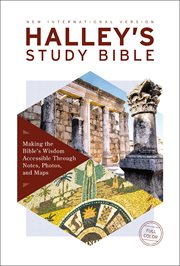 Niv, halley's study bible : Making the Bible's Wisdom Accessible Through Notes, Photos, and Maps cover image