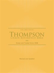 KJV, Thompson Chain : Reference Bible cover image