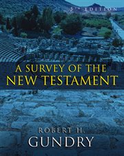A survey of the New Testament cover image