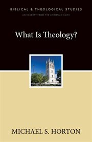 What is theology? cover image